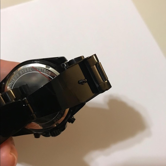 NWOT Black Michael Kors Watch - Picture 4 of 8